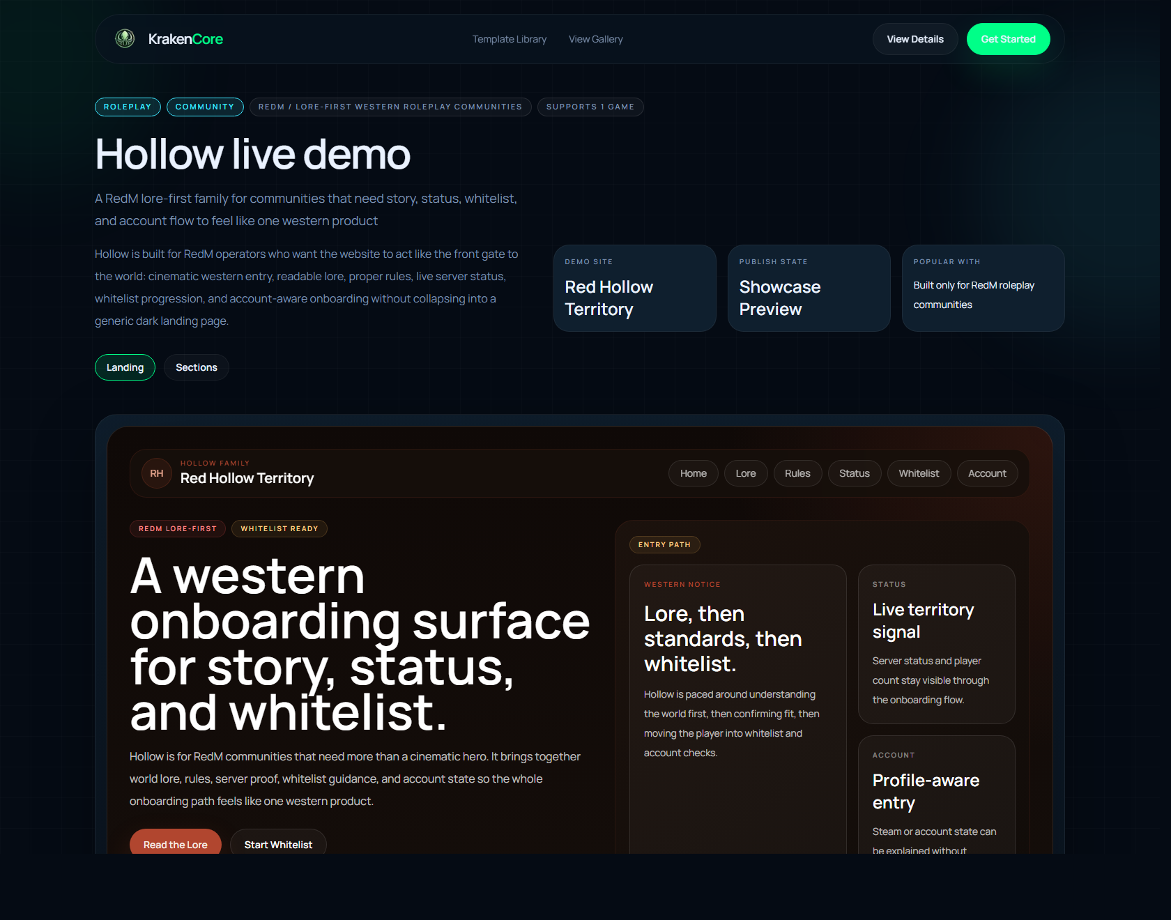 Hollow Control